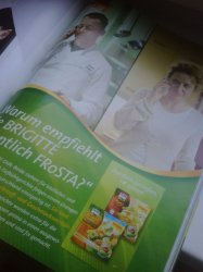 Gutschein in der neuen BRIGITTE von heute