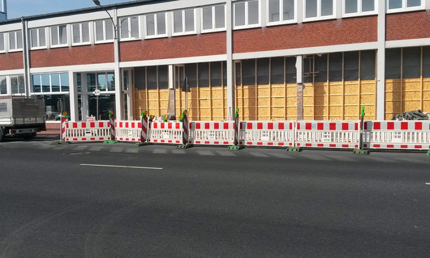 Wandarbeiten bei FRoSTA Wandarbeiten bei FRoSTA